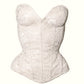 Silk and Lace Cupped Corset