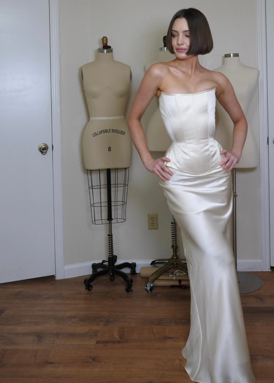 Full Length Silk Skirt