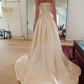 Detachable Silk Overskirt