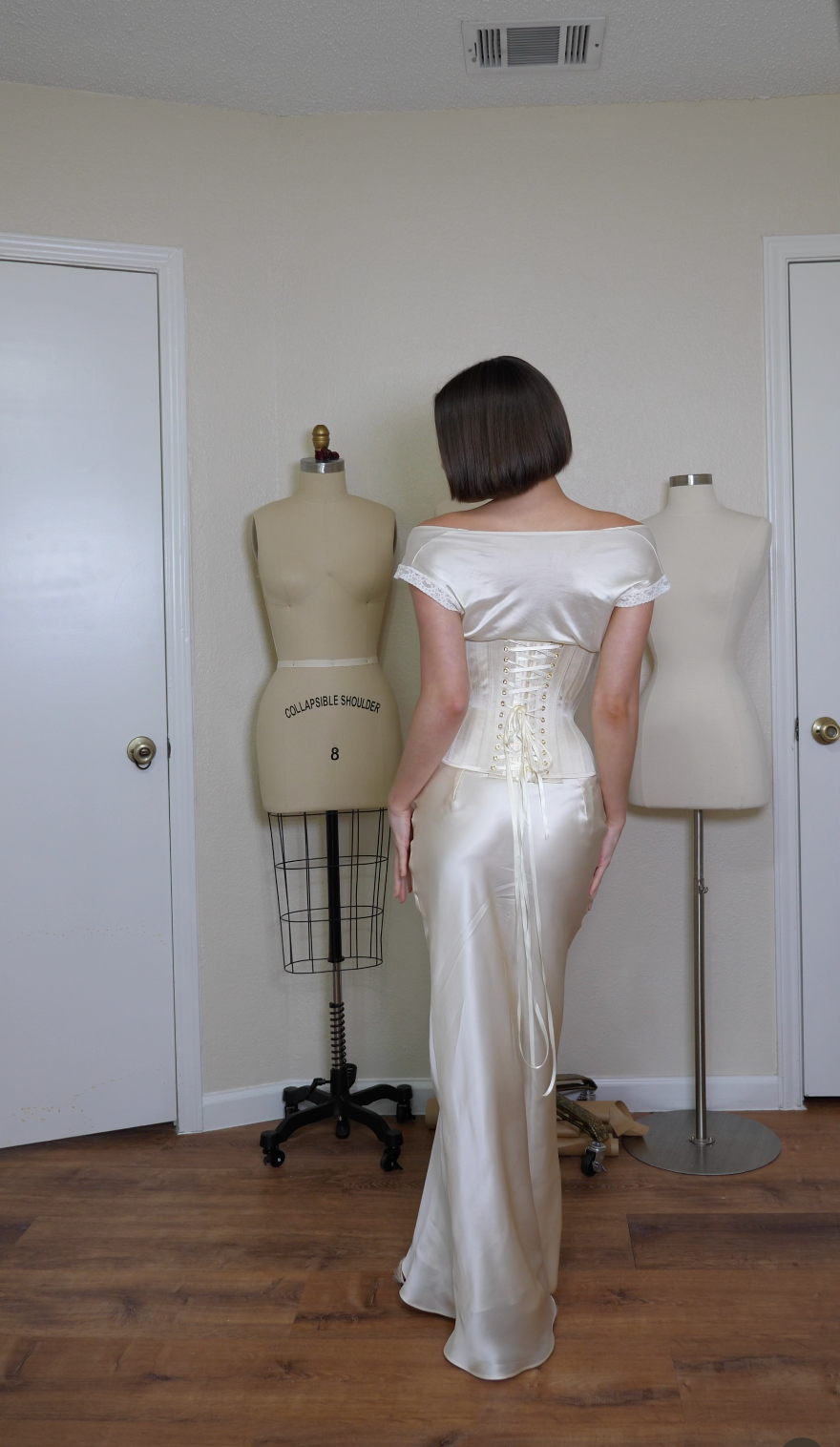 Full Length Silk Skirt