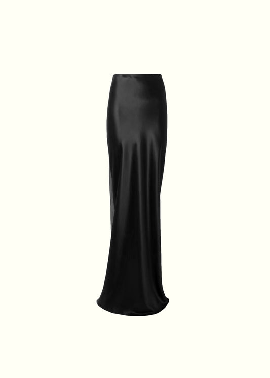 Floor Length Silk Skirt