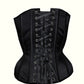 Silk Cupped Corset with External Boning