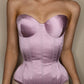Silk Push-up Cupped Corset