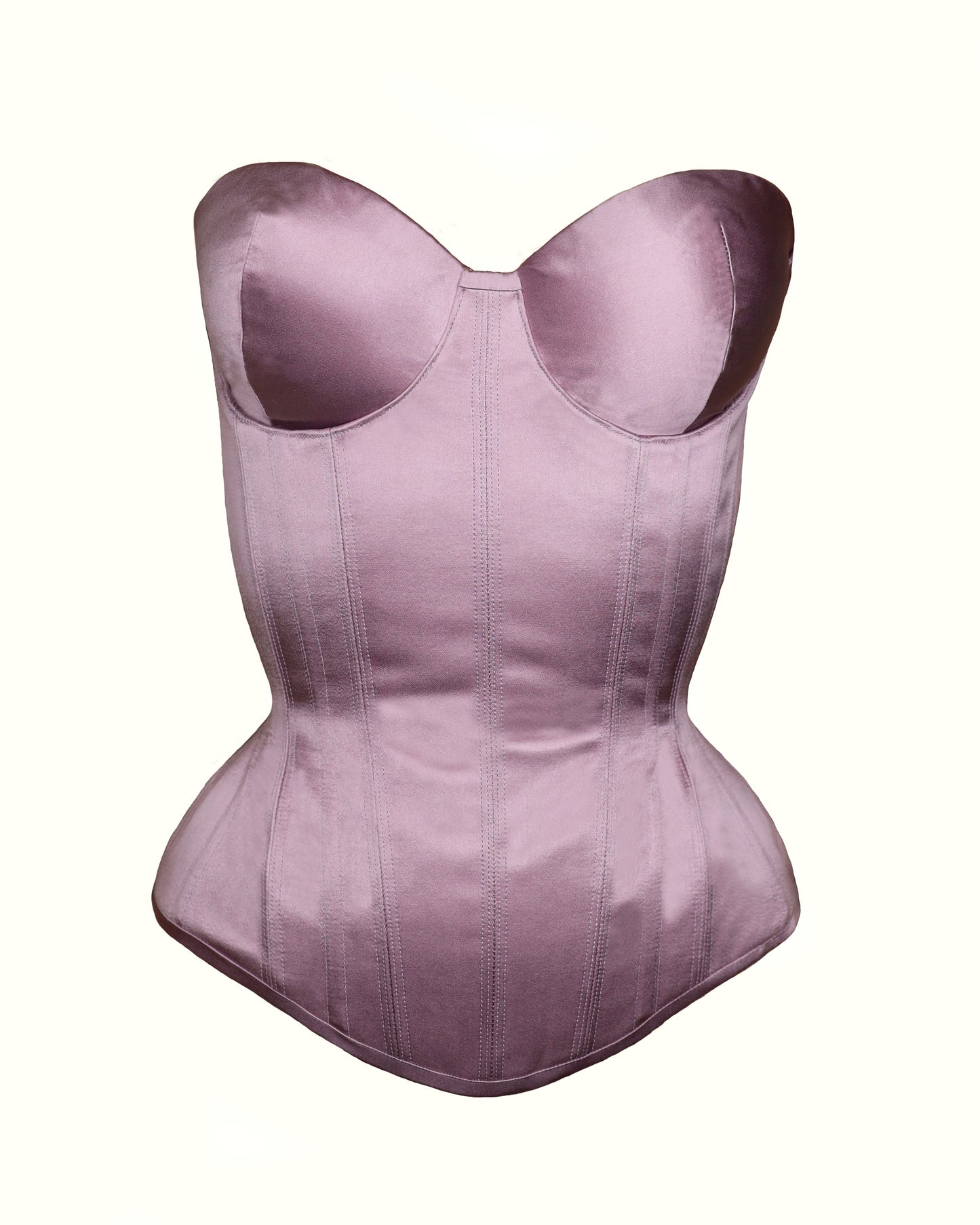 Silk Push-up Cupped Corset – Ma Corsetière